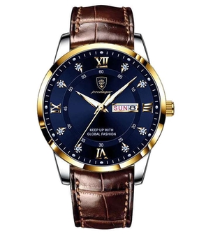 POEDAGAR 8360 Coffee Gold Blue