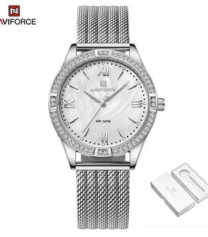 NAVIFORCE NF5028 Silver White