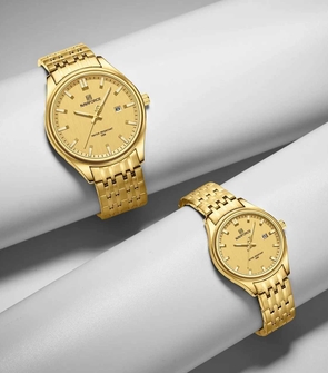 NAVIFORCE NF8039 Couple Gold