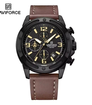 NAVIFORCE NF8074 Brown Black
