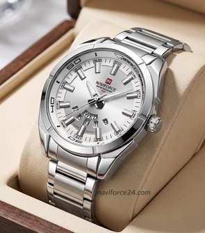 NAVIFORCE NF9038 Silver White