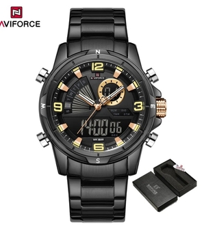 NAVIFORCE NF9257 BLACK GOLD
