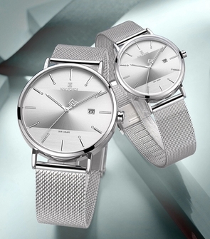 NAVIFORCE NF3008  Silver White