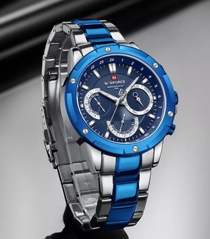 NAVIFORCE NF9196 Silver Blue
