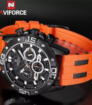 NAVIFORCE NF8019 Orange Black