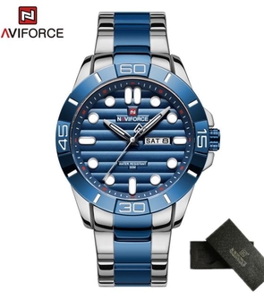 NAVIFORCE NF9198 Silver Blue