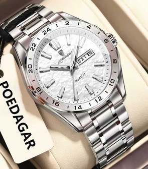 Poedagar 683 Silver White