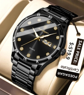 Poedagar 878 Black