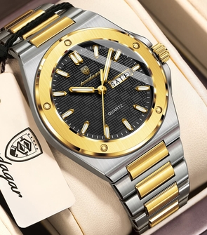 Poedagar 696 Silver Gold Black