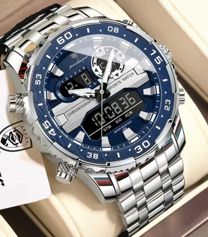Poedagar E122 Silver Blue